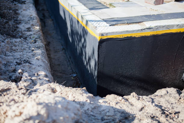 Professional Exterior Waterproofing technician working in Clay Center, OH